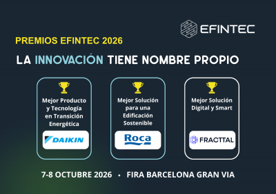 EFINTEC reconeix la innovació del sector amb els Premis EFINTEC i anuncia els projectes guanyadors